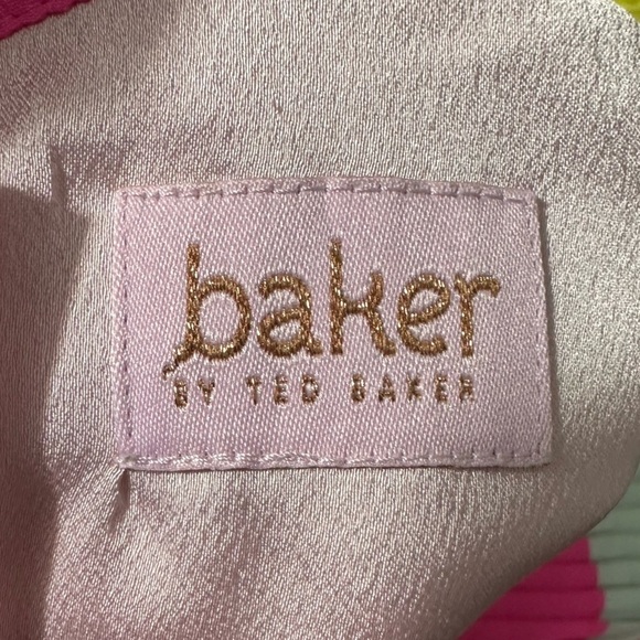 Ted Baker Pleated Colorful Dress - Picture 3 of 7